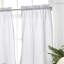 Martha Stewart Ticking Stripe Indigo Tier & Valance Set-98354591
