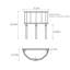 Armoire robuste arquée semi-circulaire