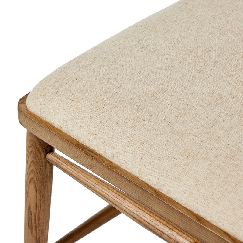 Colter Leather Dining Chair, Amber Ash, Amber Ash