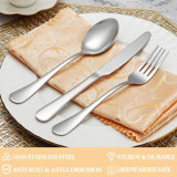 50 Piece Silverware Set Service for 10, Mirror Polished Cutlery Utensil Set