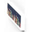 Xmas Festive Street Scene Wooden Memento Block