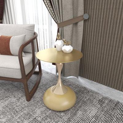Table d'appoint en acier inoxydable Kalup
