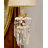 Hardinsburg Birdland Striped Shaded Buffet Table Lamp