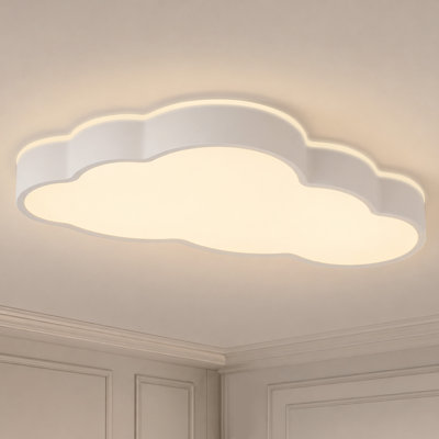 Dimmable LED Flush Mount Ceiling Light, 5CCT 3000K-6000K Modern Close to Ceiling Lighting Fixtures for Bedroom, Kitchen, Hallway, Laundry Room