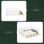 Queen Size Upholstered Platform Bed With USB And 2 Drawers-1065319974