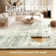 Distressed Abstract Non Slip Washable Area Rug(5'X7', Green)
