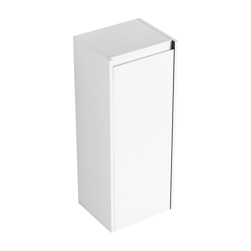 Armoire murale de salle de bain 12 po, fermeture douce, armoire décorative élégante 12 po, style sophistiqué
