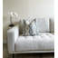 Housse de coussin en velours sauge et crème-101081543