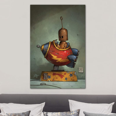 To Boldly Go by Matt Dixon - Wrapped Canvas Print