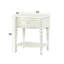 Table de chevet finition ivoire 1 tiroir