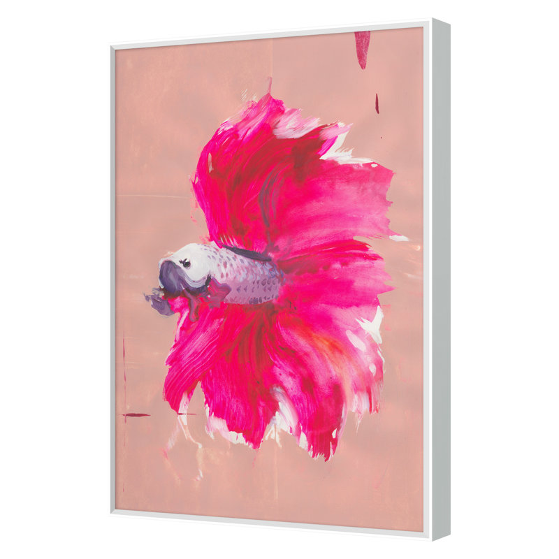 Life Aquatic 14 Print by PC Ngo, White Framed, 50" H x 33" W