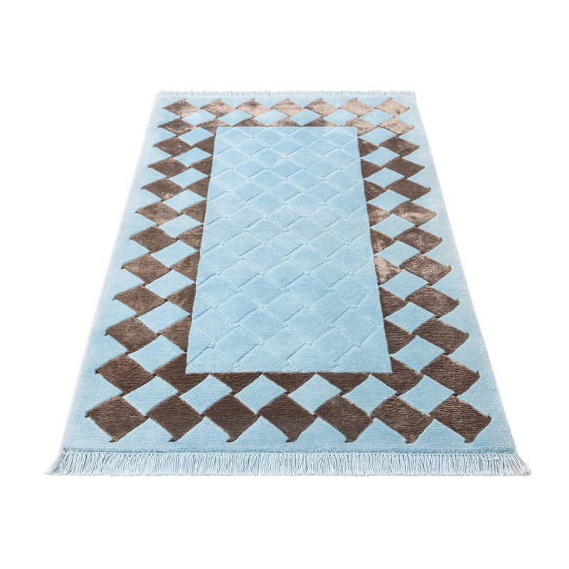 Jalbert Turquoise Rug