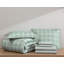 Ensemble de lit dans un sac réversible en microfibre réversible 7 pièces Swift Home-104223979-104223970