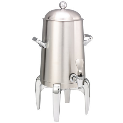 Flame Free Stainless Steel Vacuum Insulated Coffee Urn, Modern Base, 1.5 Gallon