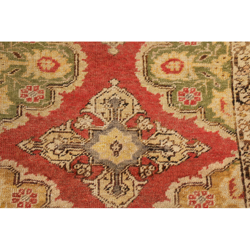 One-of-a-Kind 4' X 6'2" Hand Knotted Area Rug
