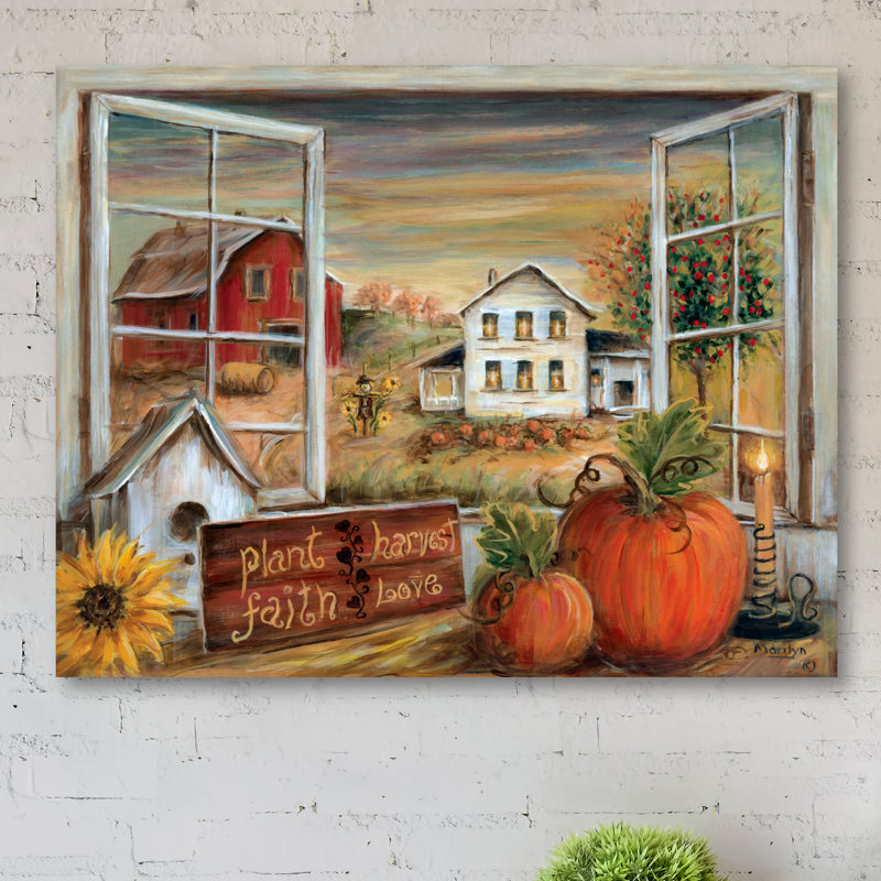 Reproduction d’art sur toile tendue « plant Faith », H 20 po x l 24 po x 1,5 po