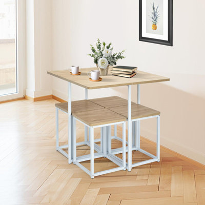 17 Stories Langsett 5 - Piece Dining Set & Reviews | Wayfair