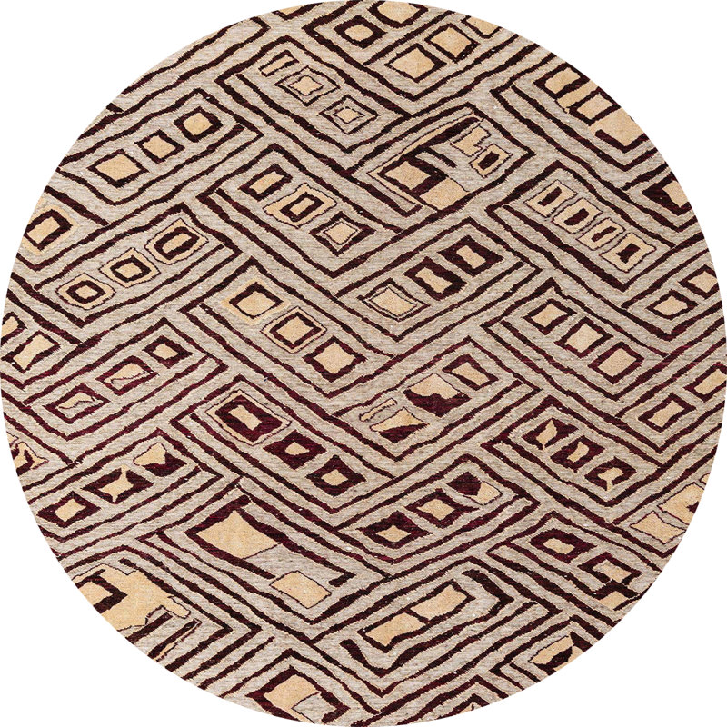 Tapis abstrait moderne 4751, Rond 4 pi