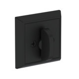Chamfered Square Deadbolt Single Cylinder Deadbolt in Satin Nickel