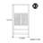 Chinese Style Vintage Display Bookcase-111832963