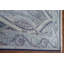 Tapis floral bleu clair 6 x 10