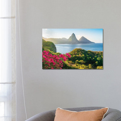 Saint Lucia Sunrise - Framed Wall Art Print