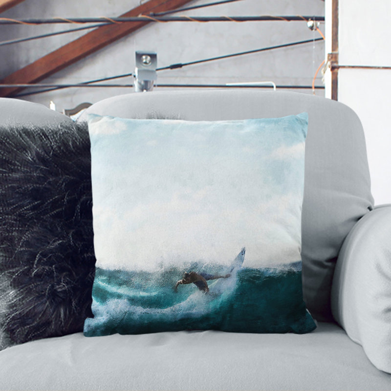 Square Cushion, 55cm H x 55cm W x 20cm D