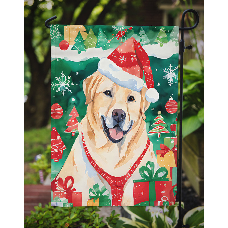 Drapeau de jardin en polyester , H 15,5 po x l 11,25 po