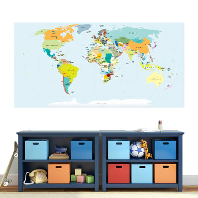 Geography Wall Decal