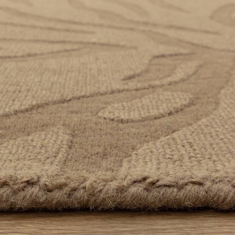 Alisandra Animal Print Mocha Area Rug, Rectangle 120 x 170 cm