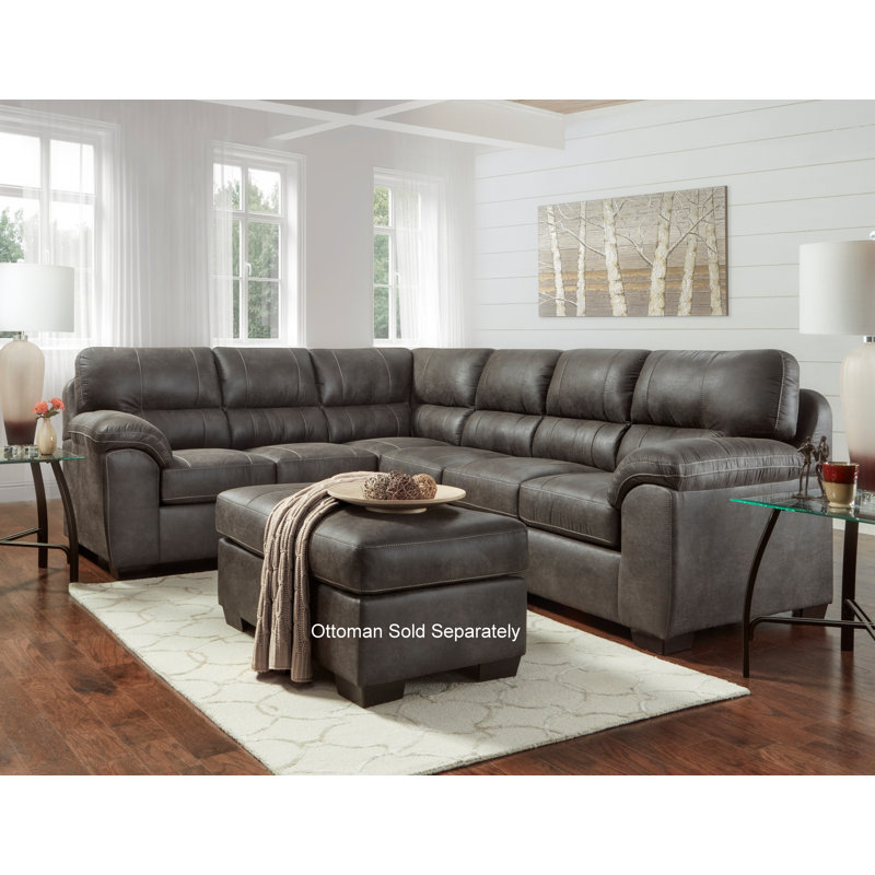 Farlend Upholstered L-Shaped Sectional Left Hand Facing