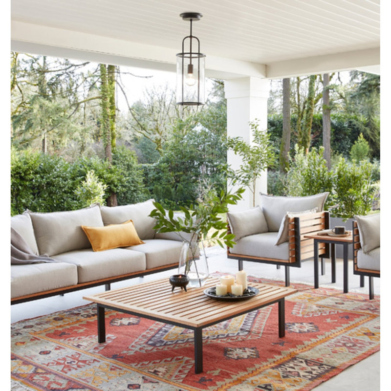 Lustre cylindrique à intensité variable Eckhold Yeon, Or antique, Transparent, H 25 po x l 8 po x P 8 po