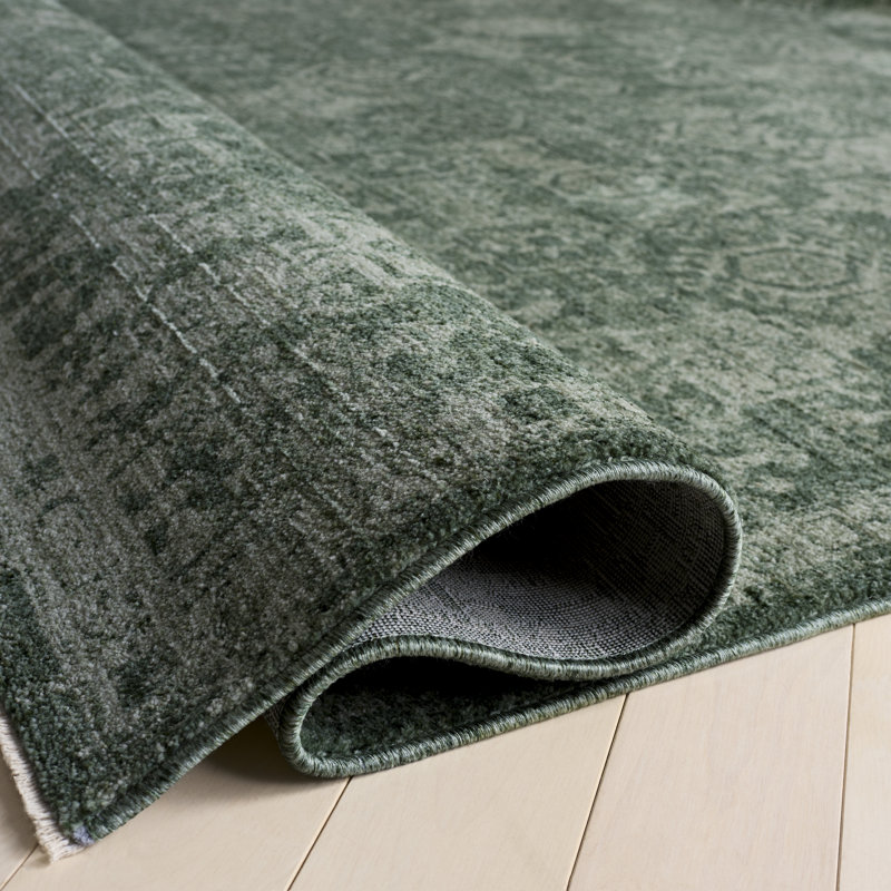 Vitnage Overdye 806 Performance Fabric Oriental Rug, Rectangle 5' x 8'