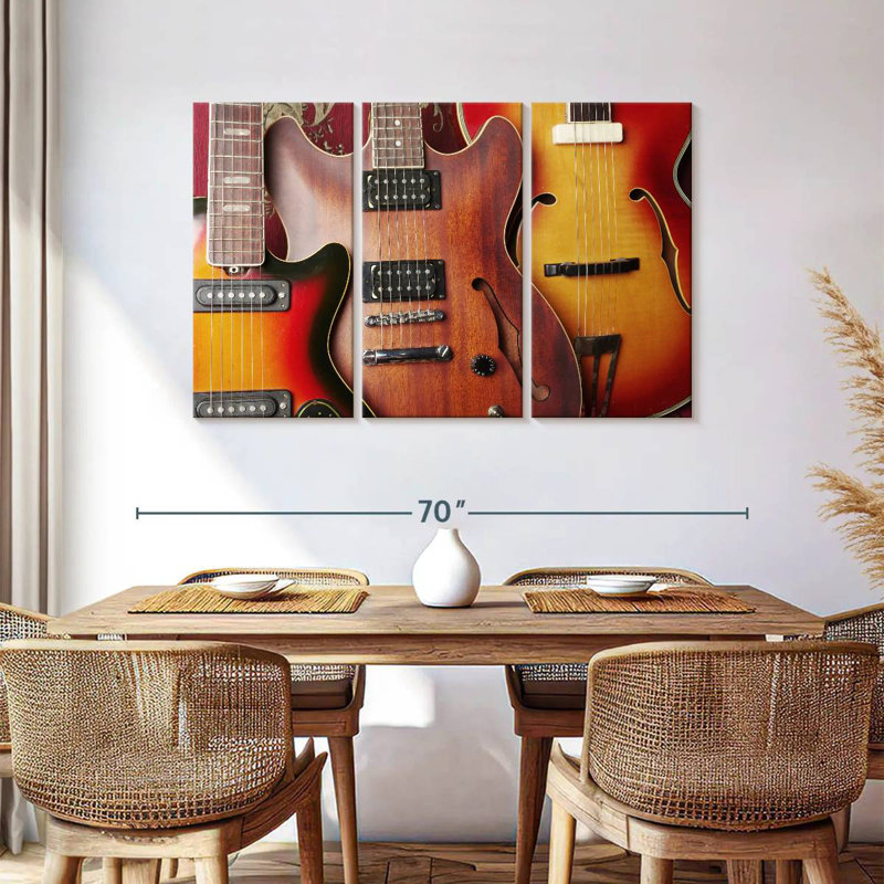 Collection de guitare acoustique Abarca, H 36 po x l 57 po