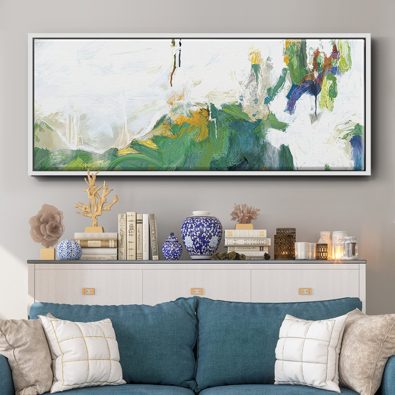 Hints of Spring - Framed Canvas