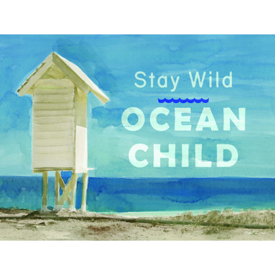 «Ocean Child» - Impression sur toile tendue
