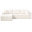 Canapé modulaire avec méridienne en L 108 po Cottle-2144550655-2144550644