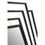 Britteni Metal Hexagon Wall Mirror