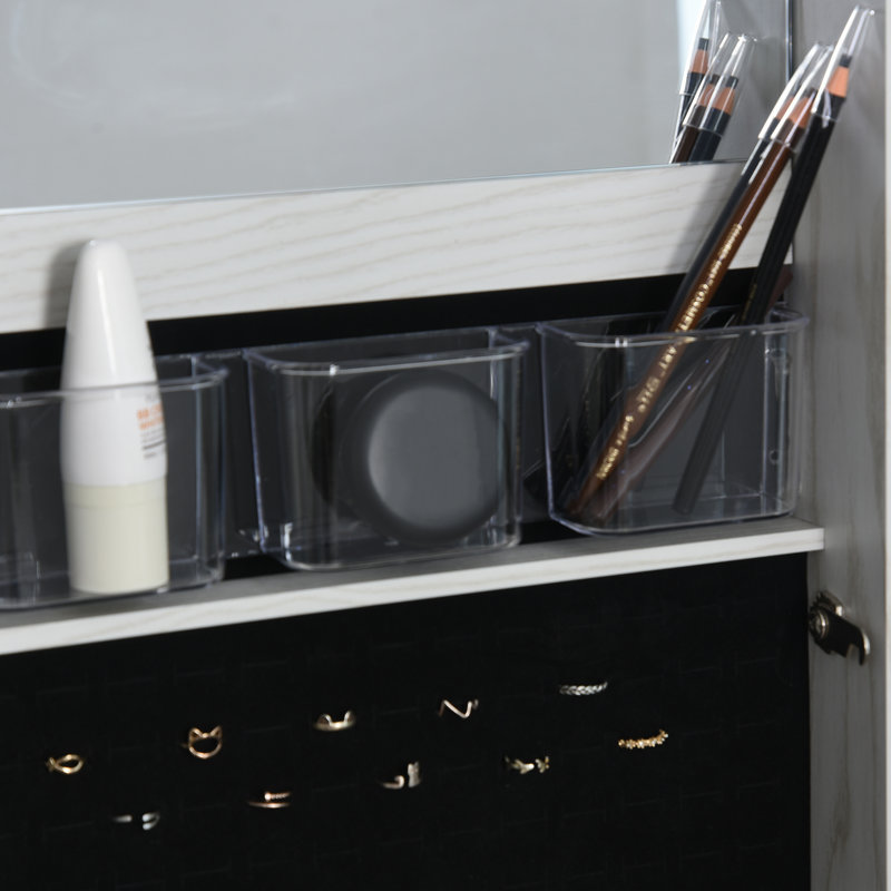 Armoire à bijoux avec miroir