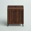 Ahlers Walnut Finish Accent Cabinet with 2 doors, 43.8" H X 30.45'' W X 13.25'' D