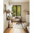 Solid Wood L-shaped Desk with Pegboard-1800502956