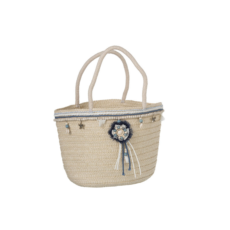 Pearls Tassel Picnic Tote Bag