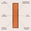 Tapis orange / gris foncé Hastin-581885779