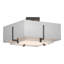 Plafonnier semi-encastré 2 lumières Exos-13926871-13926860