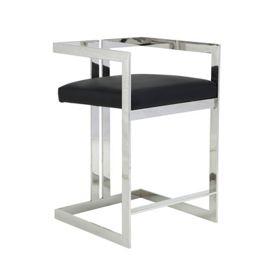 Tabouret de comptoir avec repose-pieds Kenzie