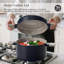 Batterie de cuisine en céramique 8 pièces-115139845