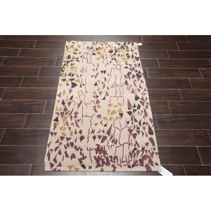 One-of-a-Kind 2'11" X 4'11" Wool Area Rug