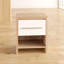 Louisa 1 Drawer Bedside Table-69060322
