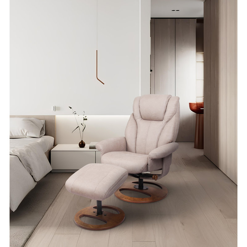  Fauteuil inclinable manuel standard avec repose-pieds - pivotant sur 360 °