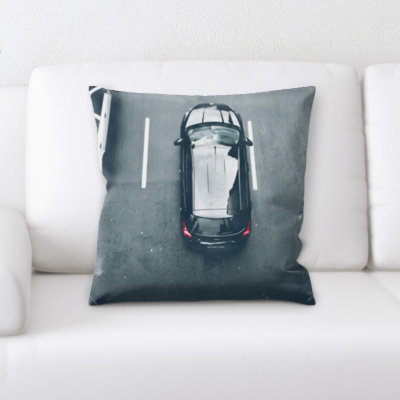 Poole on The Road Throw Pillow